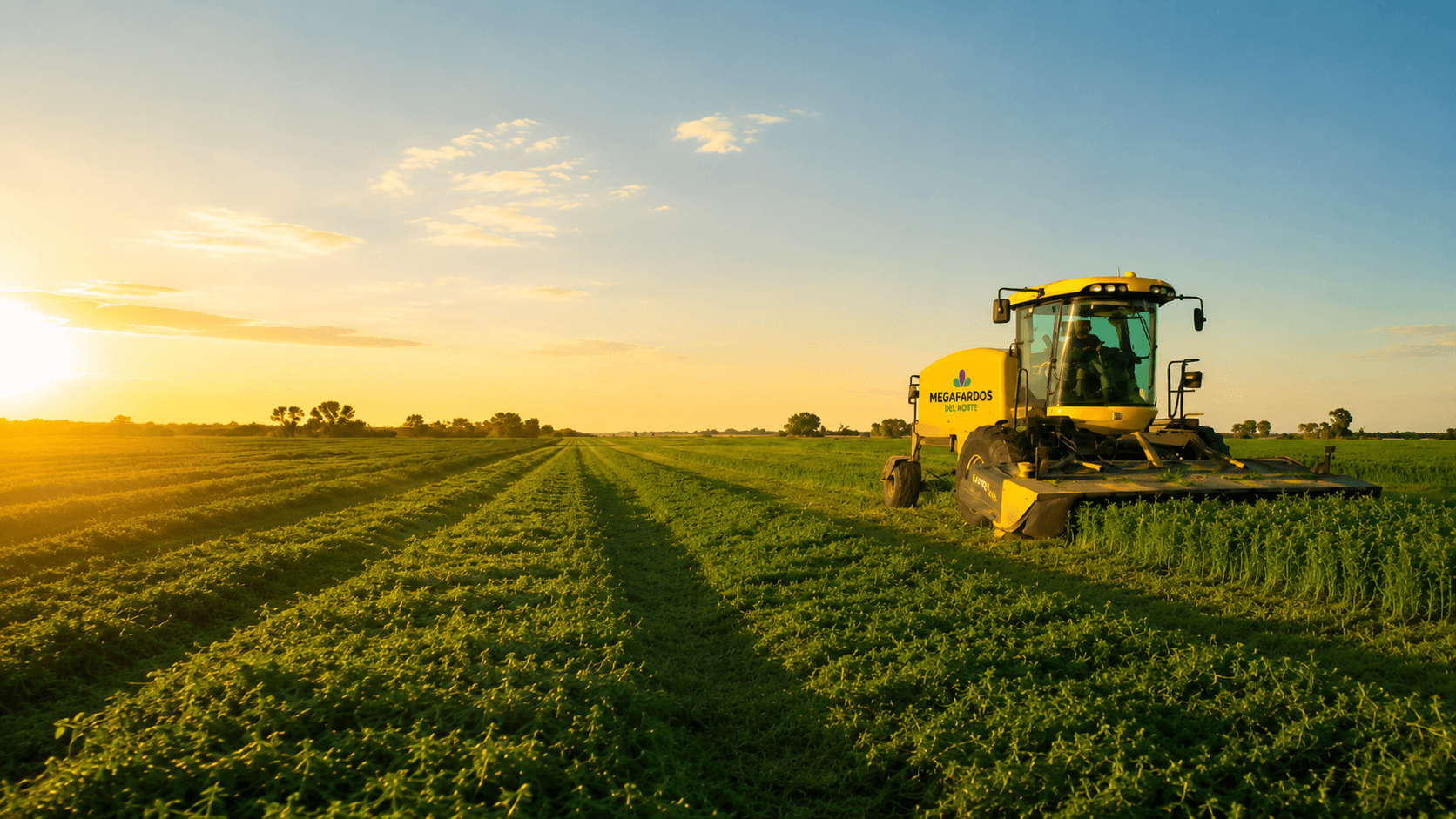 Campo de alfalfa