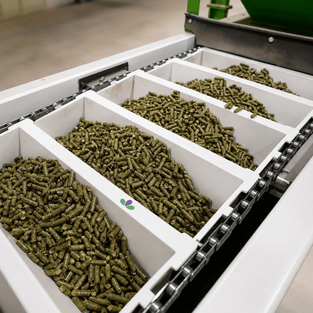 Pellets de alfalfa
