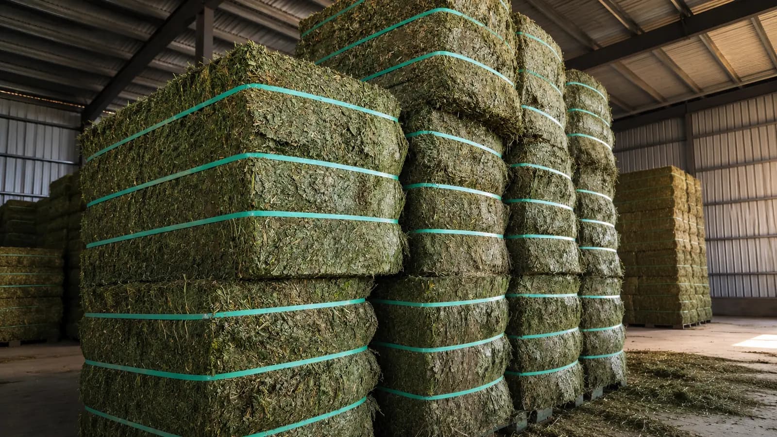 Microfardos de alfalfa